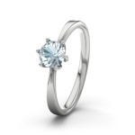 Aquamarin Ring Sterlingsilber