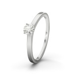 Diamantring Weißgold